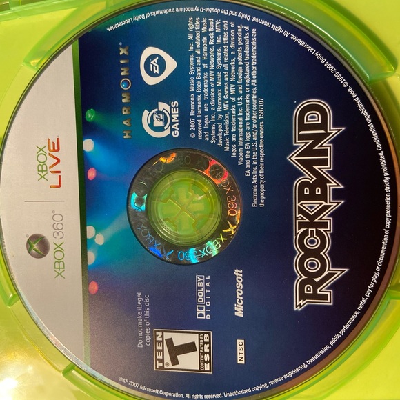 Xbox 360 rock band live video game - Picture 4 of 4